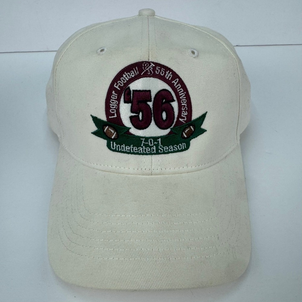 Logger‎ Football 55th Anniversary Hat Richardson Casual Baseball Cap Undefeated